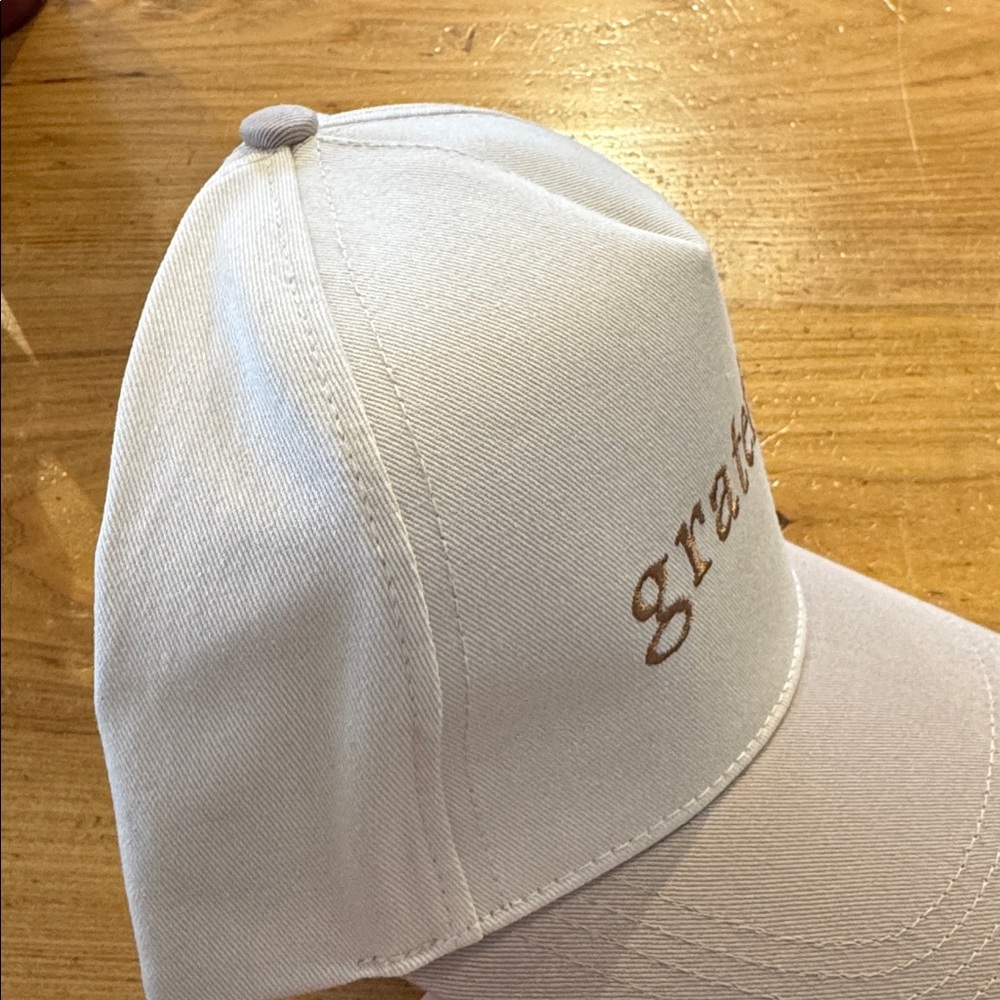 Grateful Embroidered Trucker Hat - Picture 3 of 3